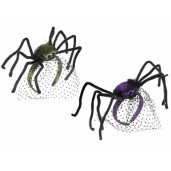 Set 2 cordelute Halloween Paianjeni cm 11,5 x 18 H