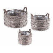 Set 3 cosuri lemn 32x17 cm, 24x15 cm, 18x14 cm