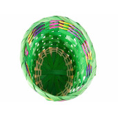 Set 18 cosuri bambus multicolor 17.5x14.5x10 cm