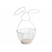 Cos Paste metal lemn Ø 17 cm x 31,5 H