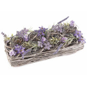 Suport lumanari Lavanda 32x12x8 cm