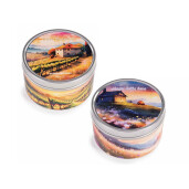 Set 2 lumanari parfumate Ø 8 cm x 5 H