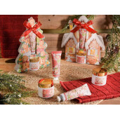 Set 2 creme maini, 2 creme picioare, cadou Craciun cm 20 x 5 x 20 H, 30 ml, 60 ml