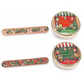 Set 2 cutii cadou Craciun 8.5x4x10.5 cm