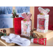 Set 2 creme picioare parfumate 2 perechi sosete cadou Craciun Winter cm 7 x 7 x 20 H, 60 ml