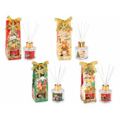 Set 4 parfumuri ambientale Craciun 5x5x15 cm