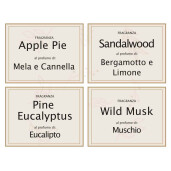 Set 4 parfumuri ambientale Craciun 5x5x15 cm