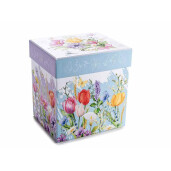 Cana portelan cu infuzor ceai in cutie cadou Summer Ø 8 x 10,5 H, 350 ml 