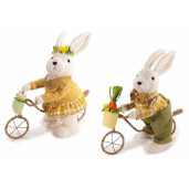 Set 2 figurine Iepurasi Paste 29x16x30H 