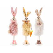 Set 3 figurine Iepurasi Paste 5x27 cm