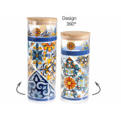 Set 2 borcane Maiolica 10x27.5 cm, 10x23 cm