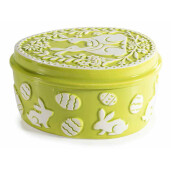 Set 3 Oua Paste ceramica multicolora cm 14 x 17 x 8,5 H