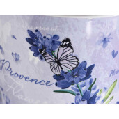 Set 4 borcane ceramica multicolora Lavanda 10.5x13.5 cm