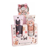 Set 2 creme maini, 1 pila unghii aroma Vanilie si Caramel, Bomboane 10 x 3 x 16 H, 2 x 30 ml