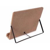 Suport carte lemn multicolor cm 28 x 4,5 x 21,5 H