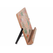 Suport carte lemn multicolor cm 28 x 4,5 x 21,5 H