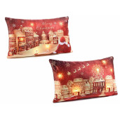 Set 2 perne Craciun cu led 48x29.5 cm