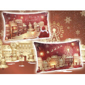 Set 2 perne Craciun cu led 48x29.5 cm