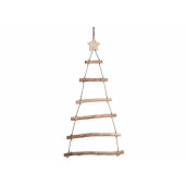 Brad Craciun suspendabil lemn maro cm 53 x 95 H
