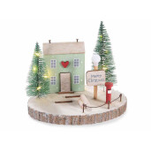 Decoratiune Craciun cm 16 x 12 x 13,5 H