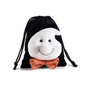 Set 4 saculeti dulciuri Halloween catifea multicolora Befana 14,5x18 H