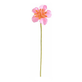 Set 144 flori artificiale roz 3.5x13 cm