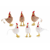 Set 6 Gaini decorative 5x8x12 cm