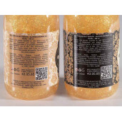 Set 2 geluri dus cu sclipici aroma Vanilie Ø 5 cm x 17 H, 190 ml