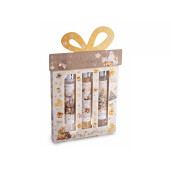 Set 3 geluri dus, cadou Craciun cm 16,5x3x25 H