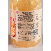 Gel dus, cadou Craciun aroma vanilie cu sclipci 5x17 cm, 190 ml