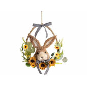 Coronita Paste cu Iepuras cm 38 x 37 H