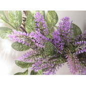 Coronita Lavanda artificiala lemn Ø 25 cm