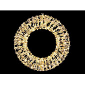 Coronita metal 480 leduri, 40 cm