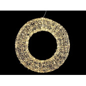 Coronita metal 960 leduri, 60 cm