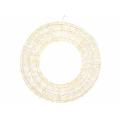 Coronita metal 960 leduri, 60 cm