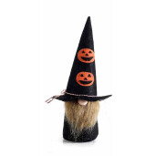 Figurina Halloween Gnom textil multicolor II Ø14cmx28H