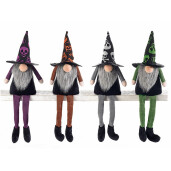 Set 4 figurine Halloween textil multicolor cm 9x7x33H
