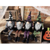 Figurina Halloween textil multicolor II cm 9x7x33H