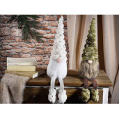 Set 2 figurine Gnomi textil multicolor 60 cm
