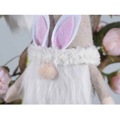 Set 6 figurine Gnomi textil multicolor 8x3,5x16 H