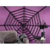 Panza Paianjen Halloween textil negru Ø 85 cm