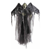 Set 2 figurine Halloween Fantoma neagra alba cu leduri cm 90 H