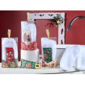 Set 3 creme picioare parfumate 3 perechi sosete cadou Craciun Winter cm 8,5x5,5x18 H, 60 ml
