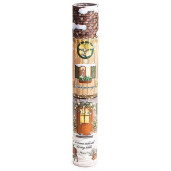 Set 120 betisoare parfumate cu suport lemn multiarome Ø 4,5 x 29 H