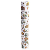 Set 30 betisoare parfumate cu suport lemn aroma Conuri de Brad Ø 4,5 x 29 H