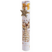 Set 30 betisoare parfumate cu suport metal aroma Christmas Tree Ø 4,5 x 29 H
