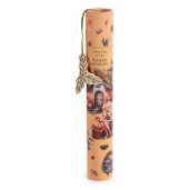 Set 30 betisoare parfumate cu suport metal aroma Dovleac si Placinta Pecan Ø 4,5 cm x 29 H