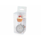 Set 4 infuzoare ceai otel polirasina Cake 4 x 18 H