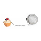 Set 4 infuzoare ceai otel polirasina Cake 4 x 18 H