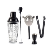 Set cocktail 5 piese Ø 11,5 cm x 28 H
